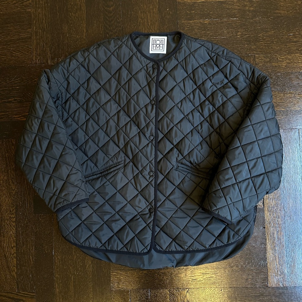 TOTEME Quilted Jacket Black